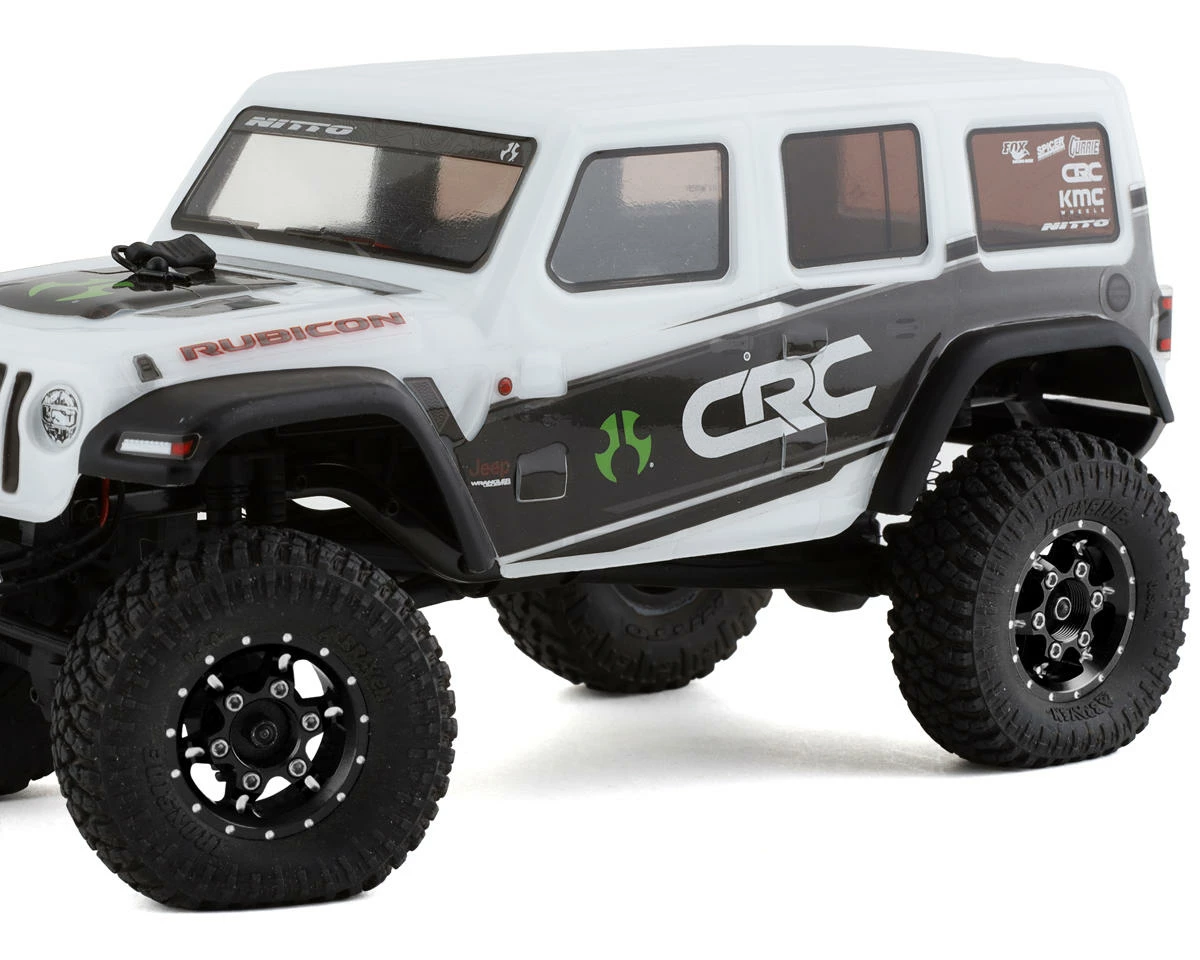 Samix SCX24 Aluminum & Brass Adjustable Offset 1.0" Beadlock Wheels (Black) (4) - Image 4