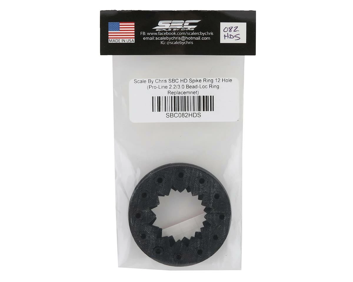 Scale By Chris "Spike" 12 Hole Beadlock Ring (2) (Pro-Line 2.2/3.0) - Image 2