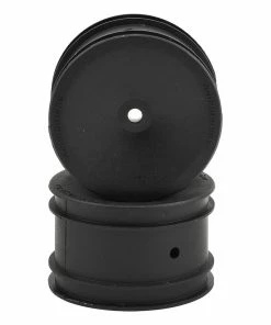 Schumacher 12mm 1/10 Buggy Rear Hex Wheels (Black) (2)