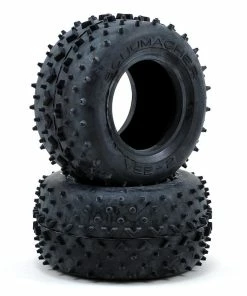 Schumacher "Vee 2" 2.2" 1/10 Truck Rear Carpet Tires (2) (Yellow)