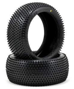 Schumacher "Mini Pin" 1/8 Buggy Tires (2) (Yellow)