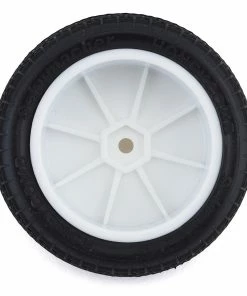 Schumacher Honeycomb Pre-Mounted 2.2" 4WD Front Buggy Tires (2) (Yellow) W/12mm Hex (Cragg Insert) -FireBrand RC Sales schu6874 1