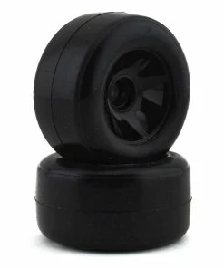 Schumacher Shimizu F1 V2 Front Pre-Mounted Rubber Carpet Tires (2) (Soft)