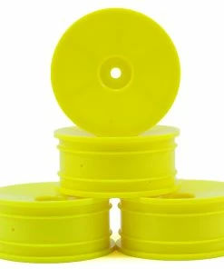 Serpent 12mm Hex 1/10 EP Touring Car Wheels (4) (Yellow)