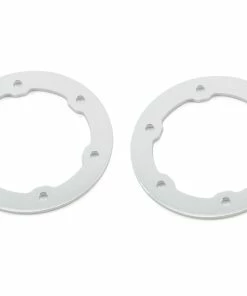 ST Racing Concepts Aluminum Beadlock Rings (Silver) (2)
