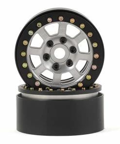 SSD RC Assassin 1.9" Beadlock Crawler Wheels (Grey) (2)