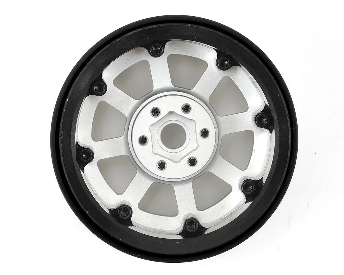 SSD RC 2.2 Wide Assassin Beadlock Wheels (Silver) (2) - Image 2