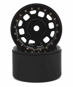 SSD RC 2.2 Contender Beadlock Wheels (Black) (2)