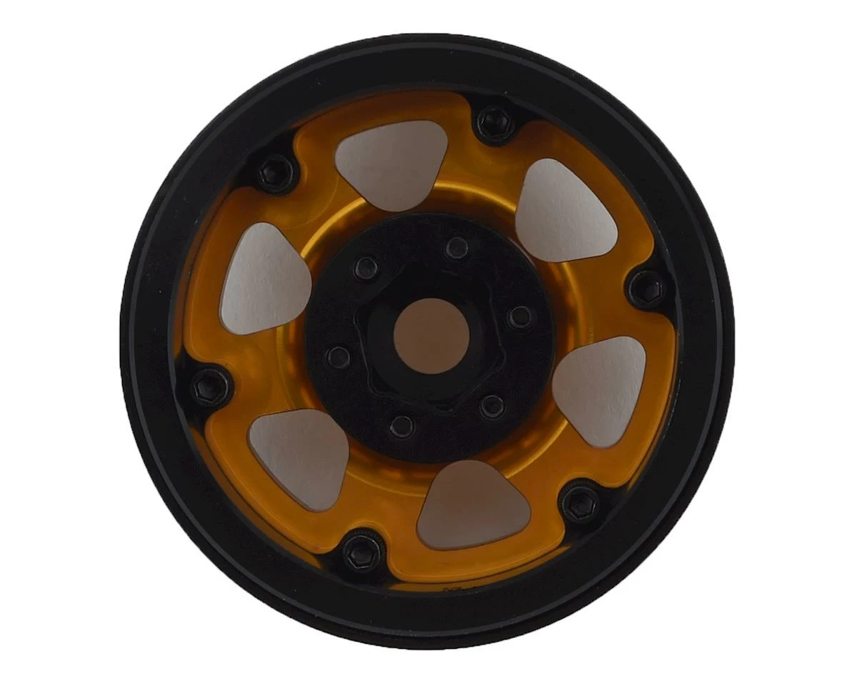 SSD RC Hallenger 1.9" Beadlock Wheels (Gold) (2) - Image 2