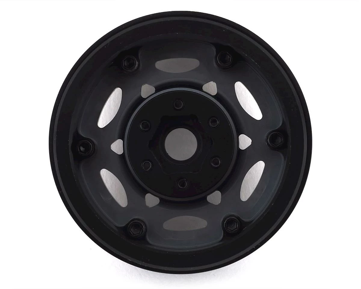 SSD RC 1.9"" Champion Beadlock Wheels (Grey/Silver) (2) - Image 2