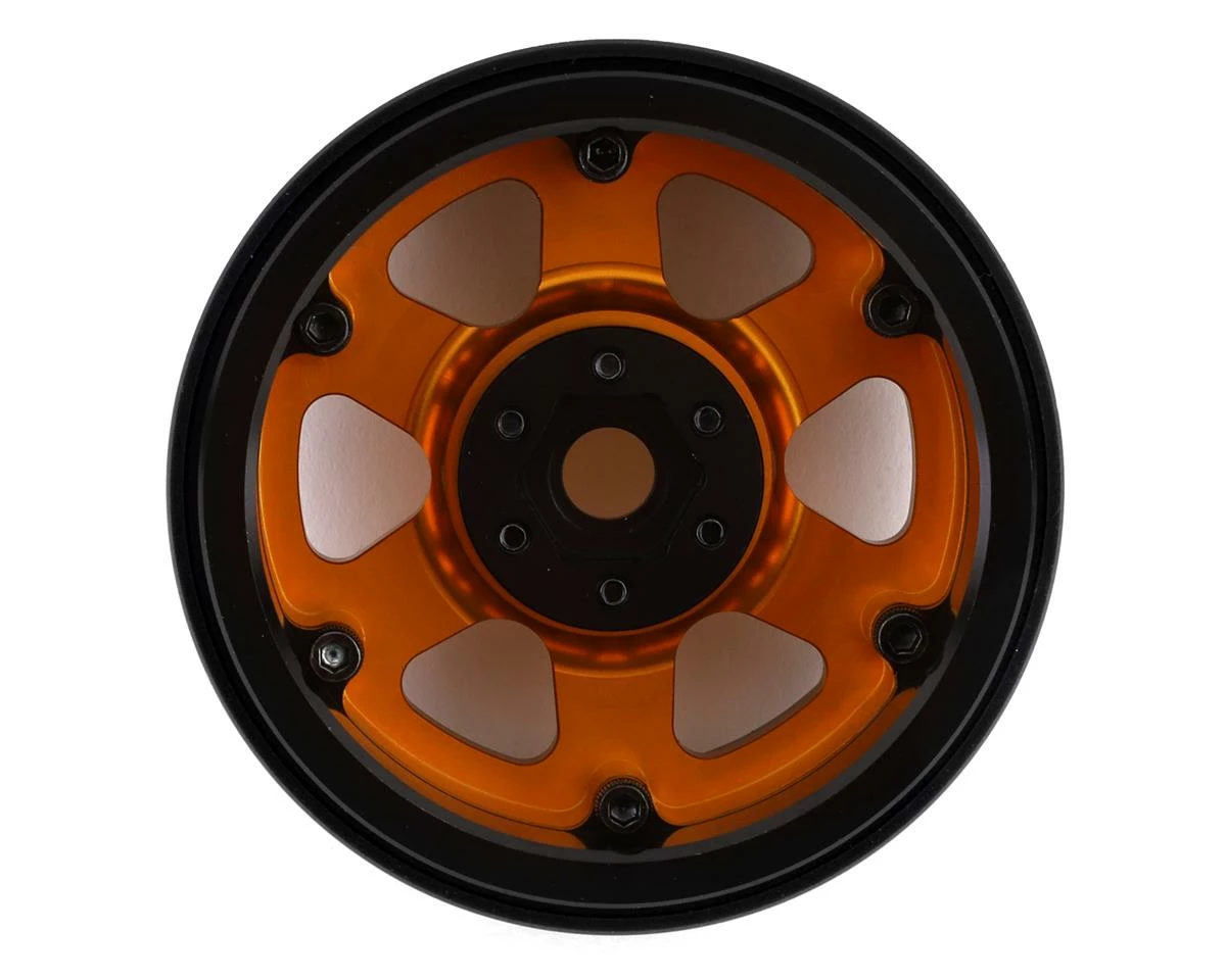 SSD RC Hallenger 2.2" Beadlock Wheels (Gold/Black) (2) - Image 2