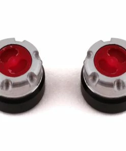 SSD RC 1/24 Scale Locking Hubs (Red) (2)