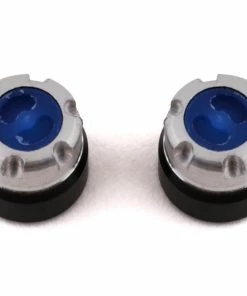 SSD RC 1/24 Scale Locking Hubs (Blue) (2)