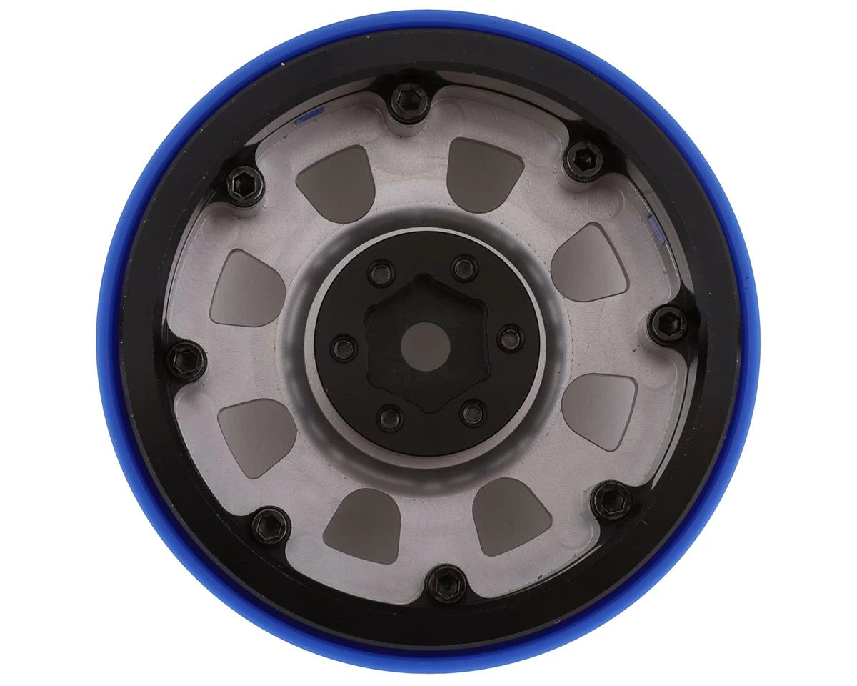 SSD RC 2.2” Bouncer PL Beadlock Wheels (Silver) 4 SSD RC 2.2” Bouncer PL Beadlock Wheels (Silver) - Image 2