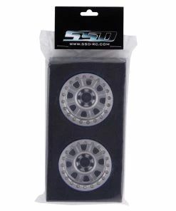 SSD RC 2.2” Bouncer PL Beadlock Wheels (Silver) 9 SSD RC 2.2” Bouncer PL Beadlock Wheels (Silver) -FireBrand RC Sales ssd00461 3