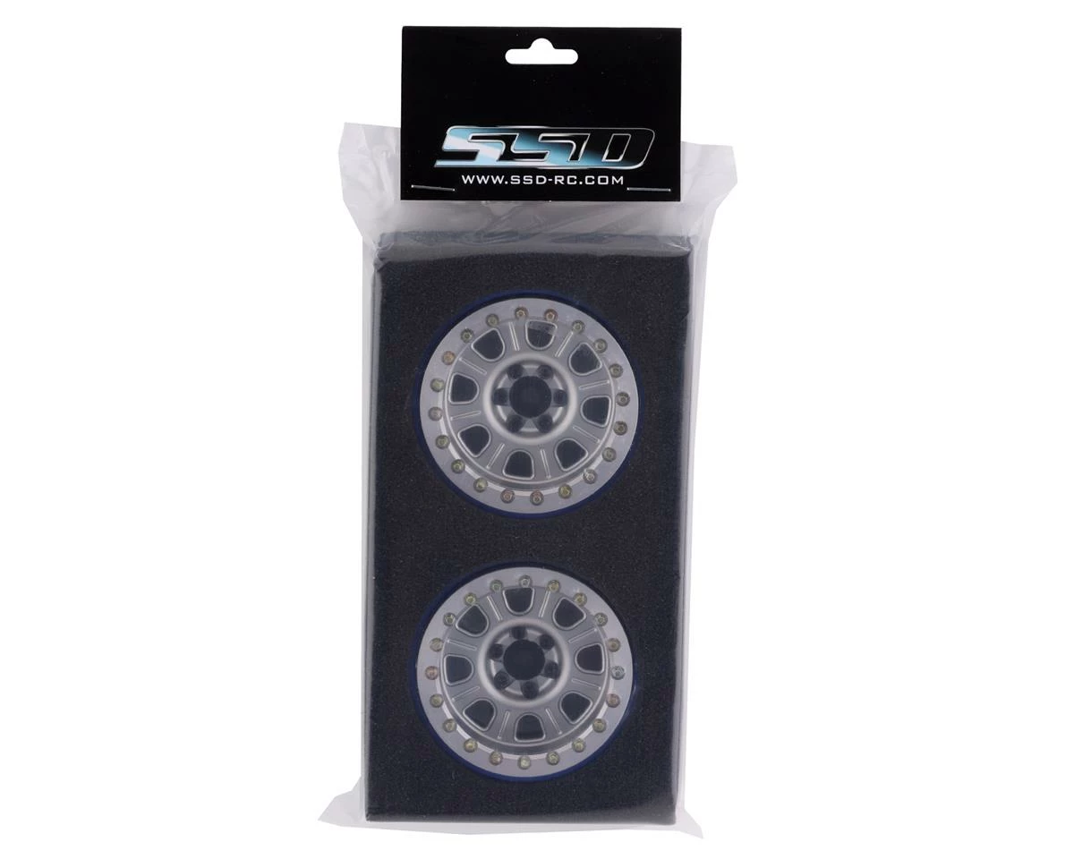 SSD RC 2.2” Bouncer PL Beadlock Wheels (Silver) 6 SSD RC 2.2” Bouncer PL Beadlock Wheels (Silver) - Image 4