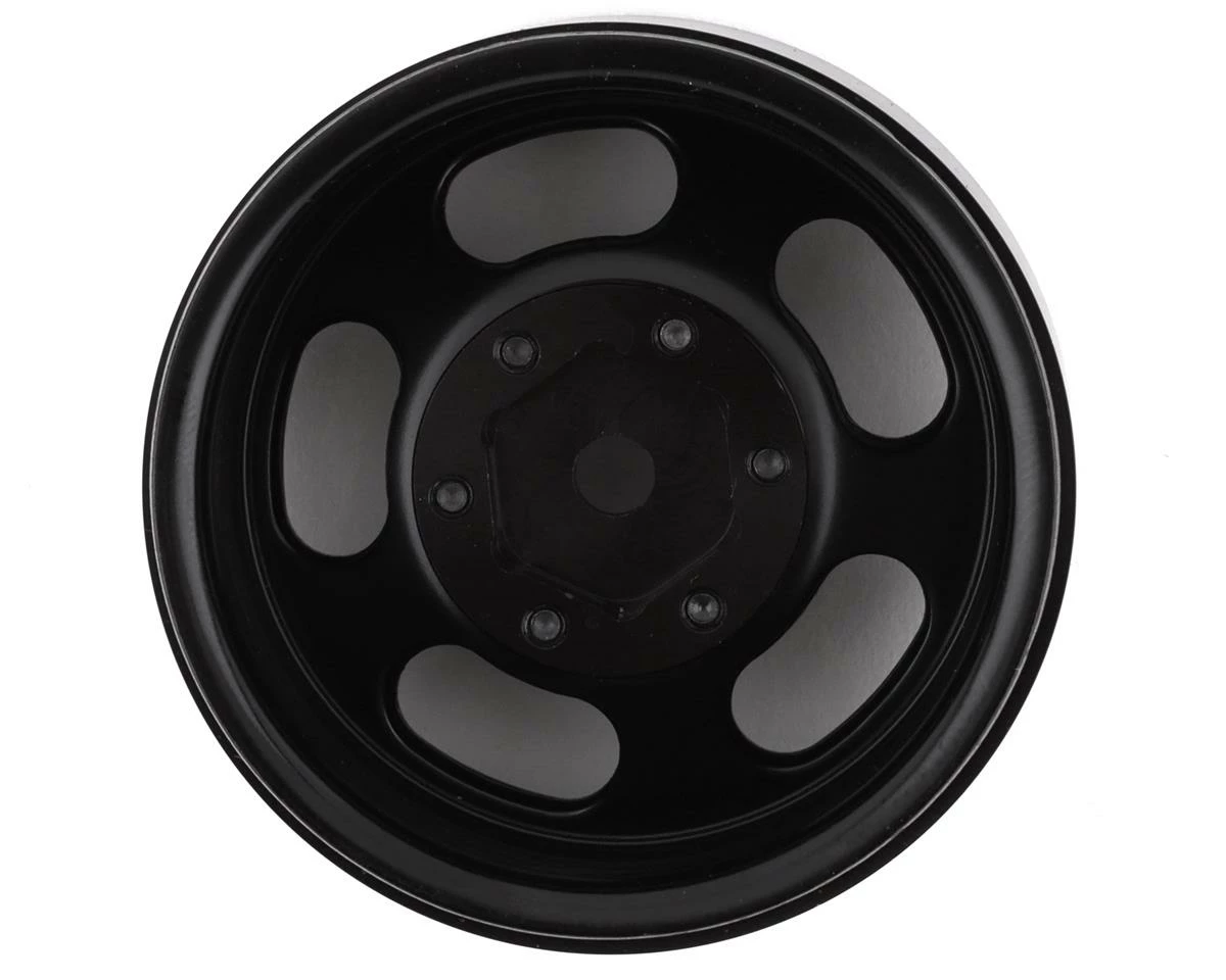 SSD RC Lot 1.55” Steel Beadlock Crawler Wheels (Black) (2) - Image 2