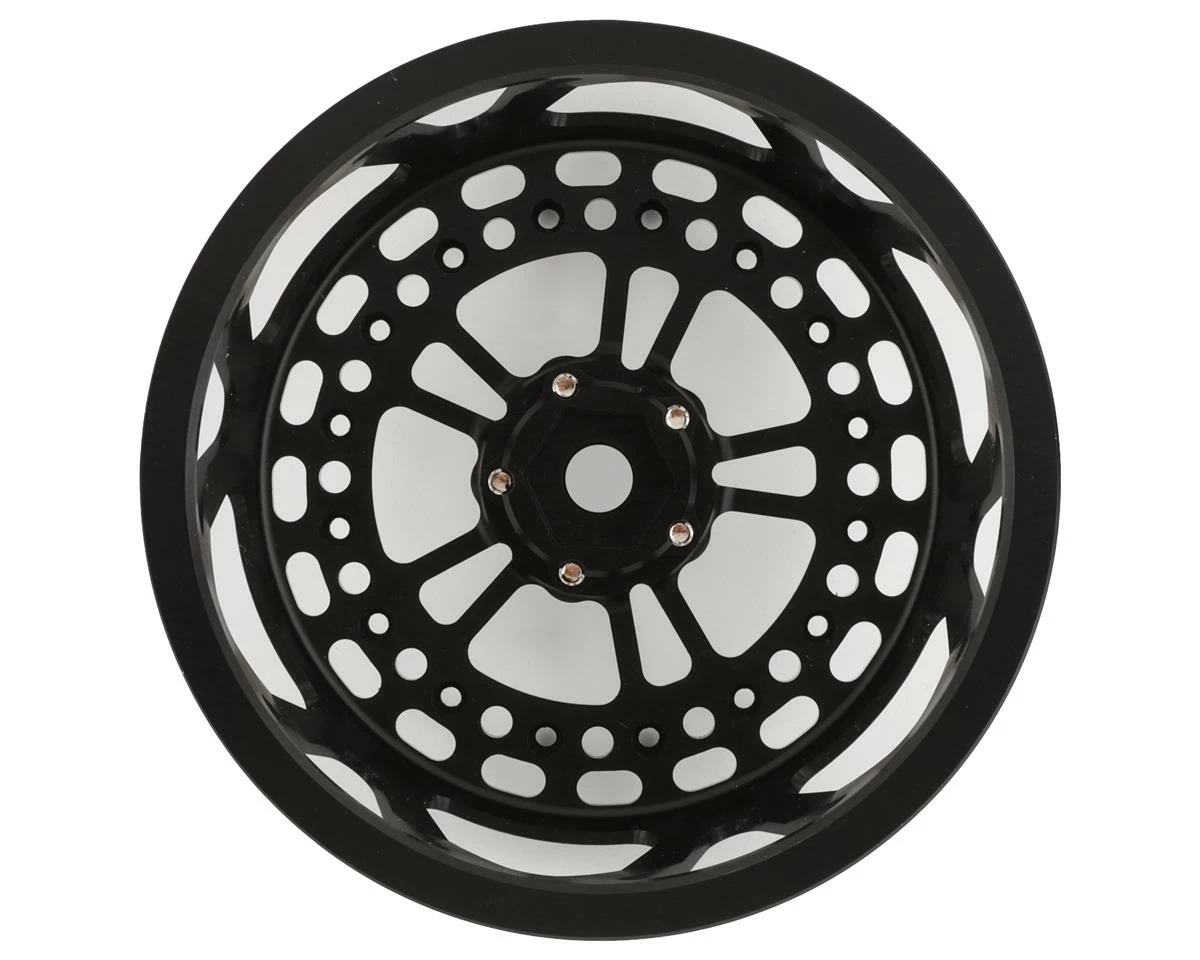 SSD RC V Spoke Light Weight Drag Rear Main Wheel Inserts (Black) (2) 4 SSD RC V Spoke Light Weight Drag Rear Main Wheel Inserts (Black) (2) - Image 2