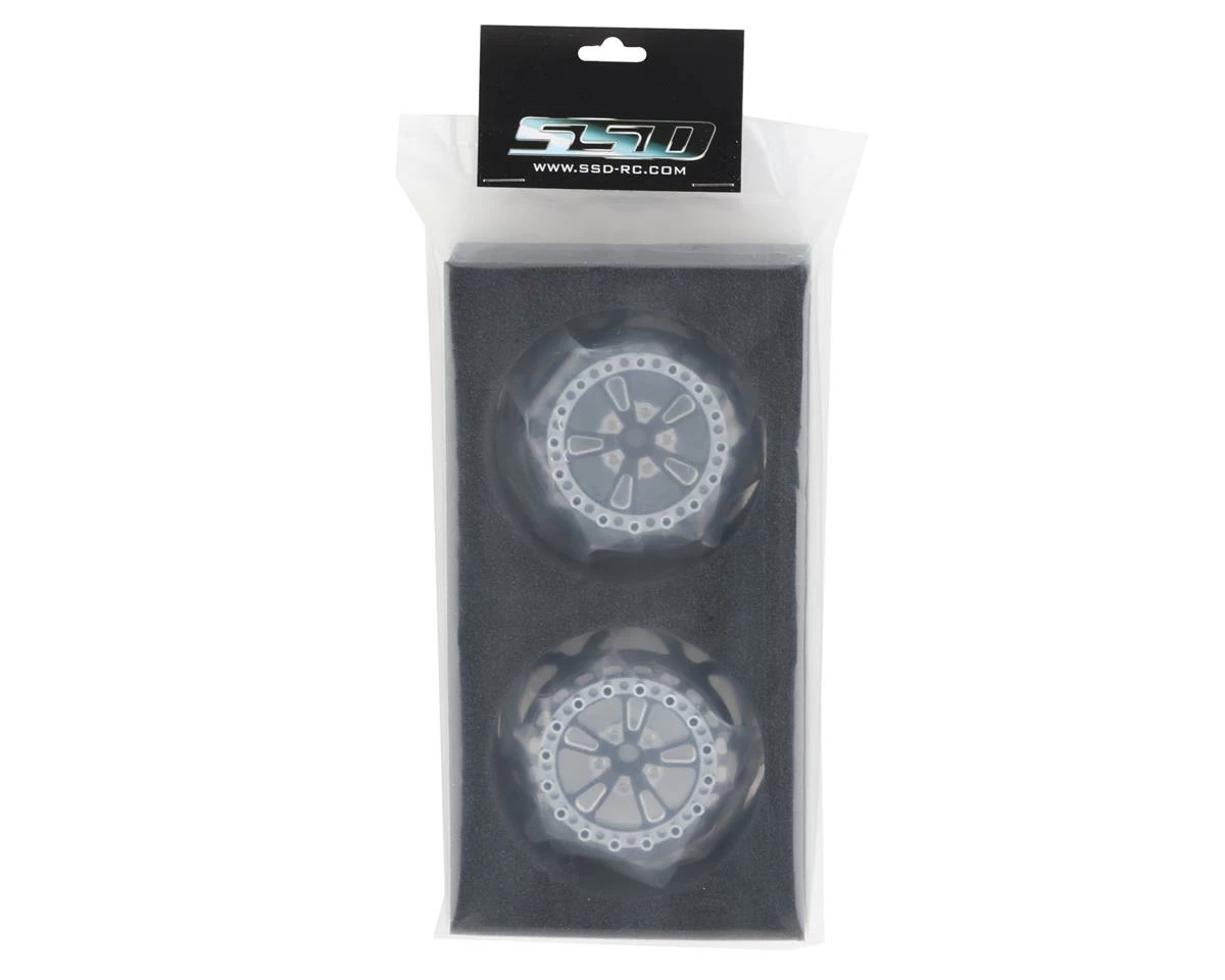 SSD RC V Spoke Light Weight Drag Rear Main Wheel Inserts (Black) (2) 5 SSD RC V Spoke Light Weight Drag Rear Main Wheel Inserts (Black) (2) - Image 3