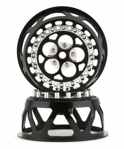 SSD RC 5 Hole Light Weight Drag Rear Main Wheel Inserts (Black) (2)