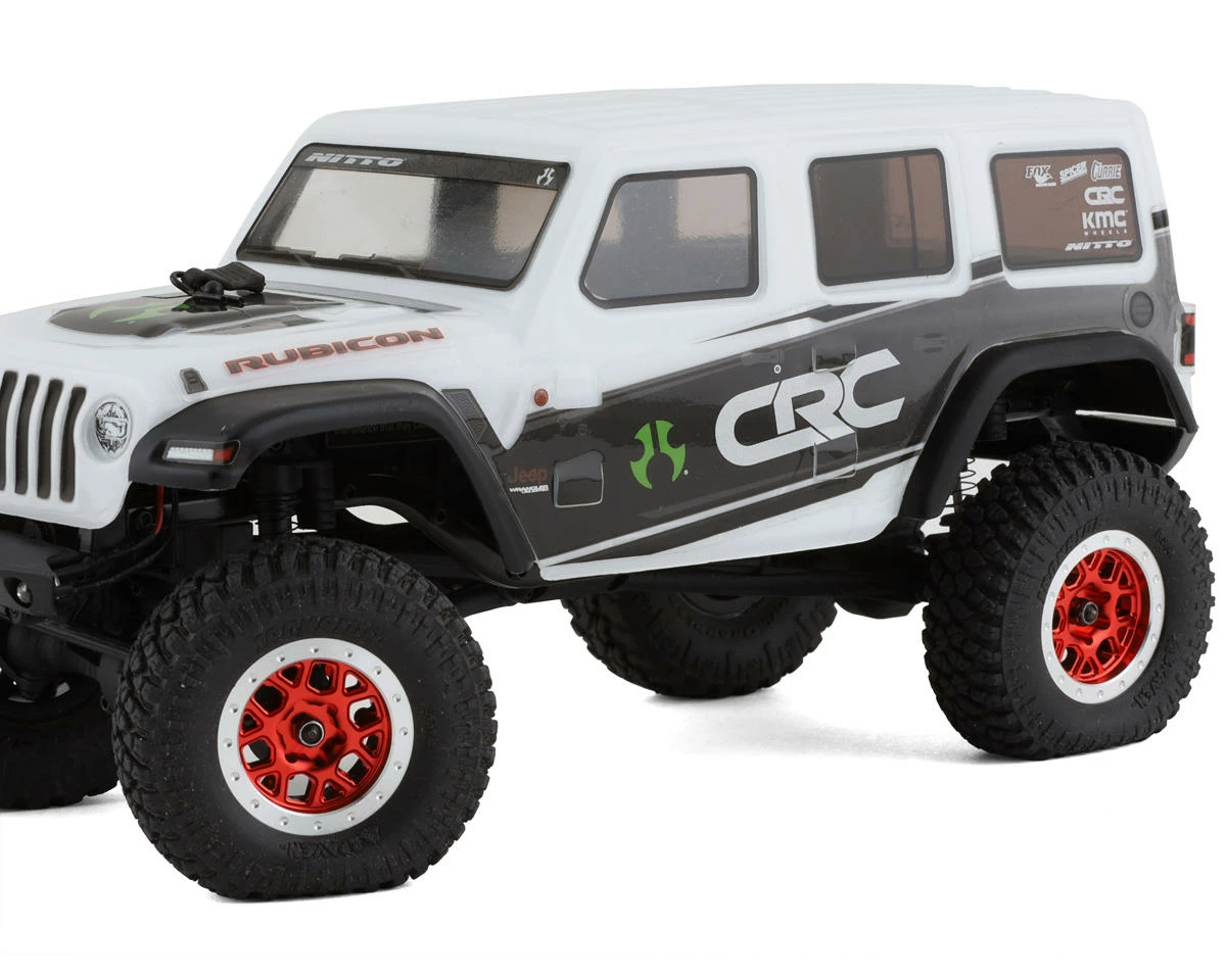 SSD RC 1.0” Boxer Aluminum/Brass Beadlock Wheels (Red) (2) - Image 3