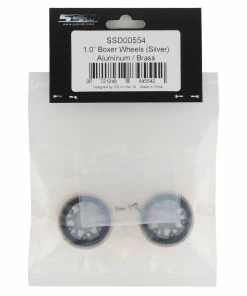 SSD RC 1.0” Boxer Aluminum/Brass Beadlock Wheels (Silver) (2) 11 SSD RC 1.0” Boxer Aluminum/Brass Beadlock Wheels (Silver) (2) -FireBrand RC Sales ssd00554 4