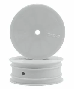Team Losi Racing 12mm Hex Front 1/10 Buggy Wheels (2) (22 3.0) (White)