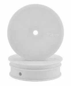 Team Losi Racing Stiffezel Narrow Front 2WD Buggy Wheels W/12mm Hex (White) (2) (22 5.0)