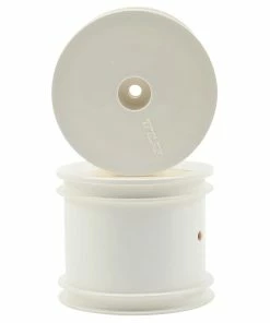 Team Losi Racing 12mm Hex 2.2" 1/10 Stadium Truck Wheels (2) (TLR 22T) (White)