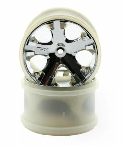 Traxxas 12mm Hex All-Star 2.8" Rear Wheels (2) (Chrome)
