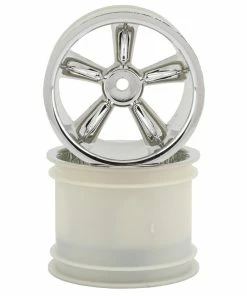 Traxxas 12mm Hex Pro-Star Rear Wheels (2) (Chrome)