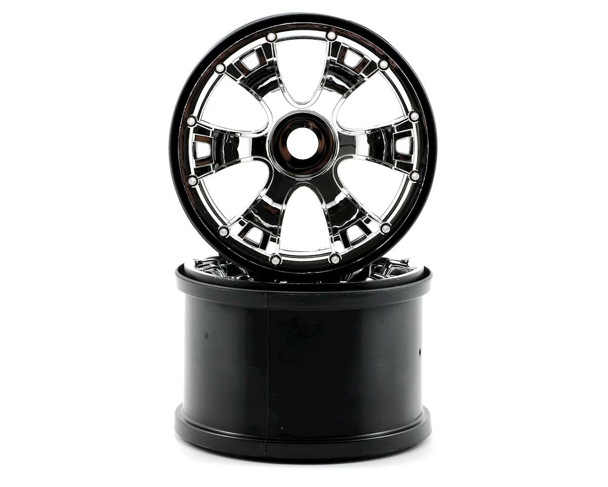 Traxxas 3.8 Geode Wheels (2) (Summit) (Chrome)