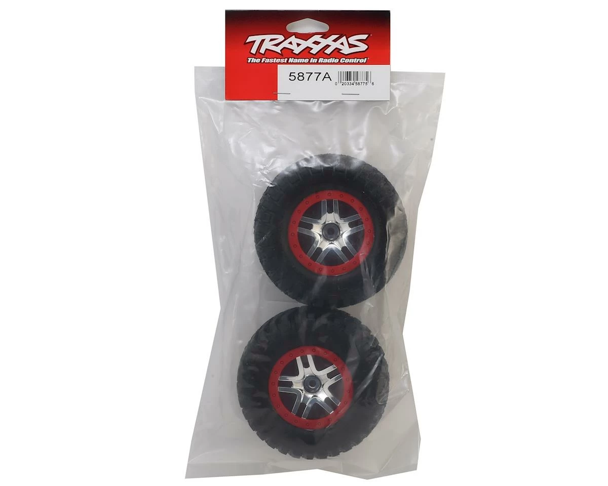 Traxxas BFGoodrich Mud TA Front Tires (2) (Satin Chrome) (Standard) W/Split-Spoke Front Wheel - Image 2
