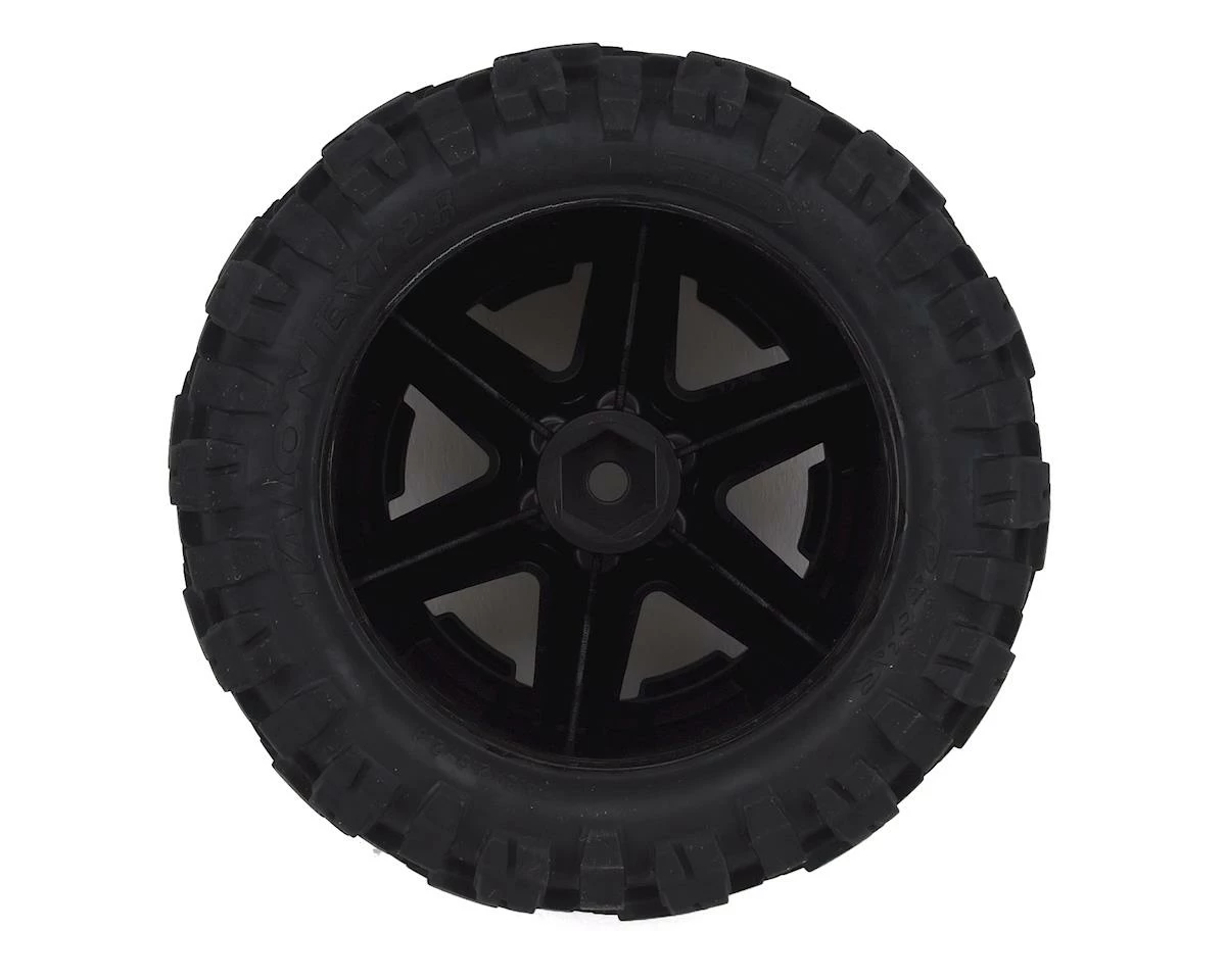 Traxxas Talon EXT 2.8" Pre-Mounted Tires W/RXT Wheels (2) (Black) - Image 2