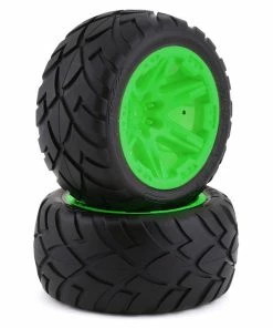 Traxxas Anaconda 2.8" Pre-Mounted Tires W/RXT Wheels (2) (Green) W/12mm Hex