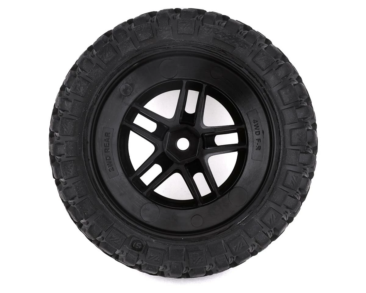 Traxxas BFGoodrich Mud TA Rear Tires (2) (Black Chrome) (S1) W/Split-Spoke Rear Wheel - Image 2