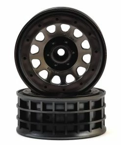 Traxxas Method 105 2.2 Beadlock Wheels (Black Chrome) (2)