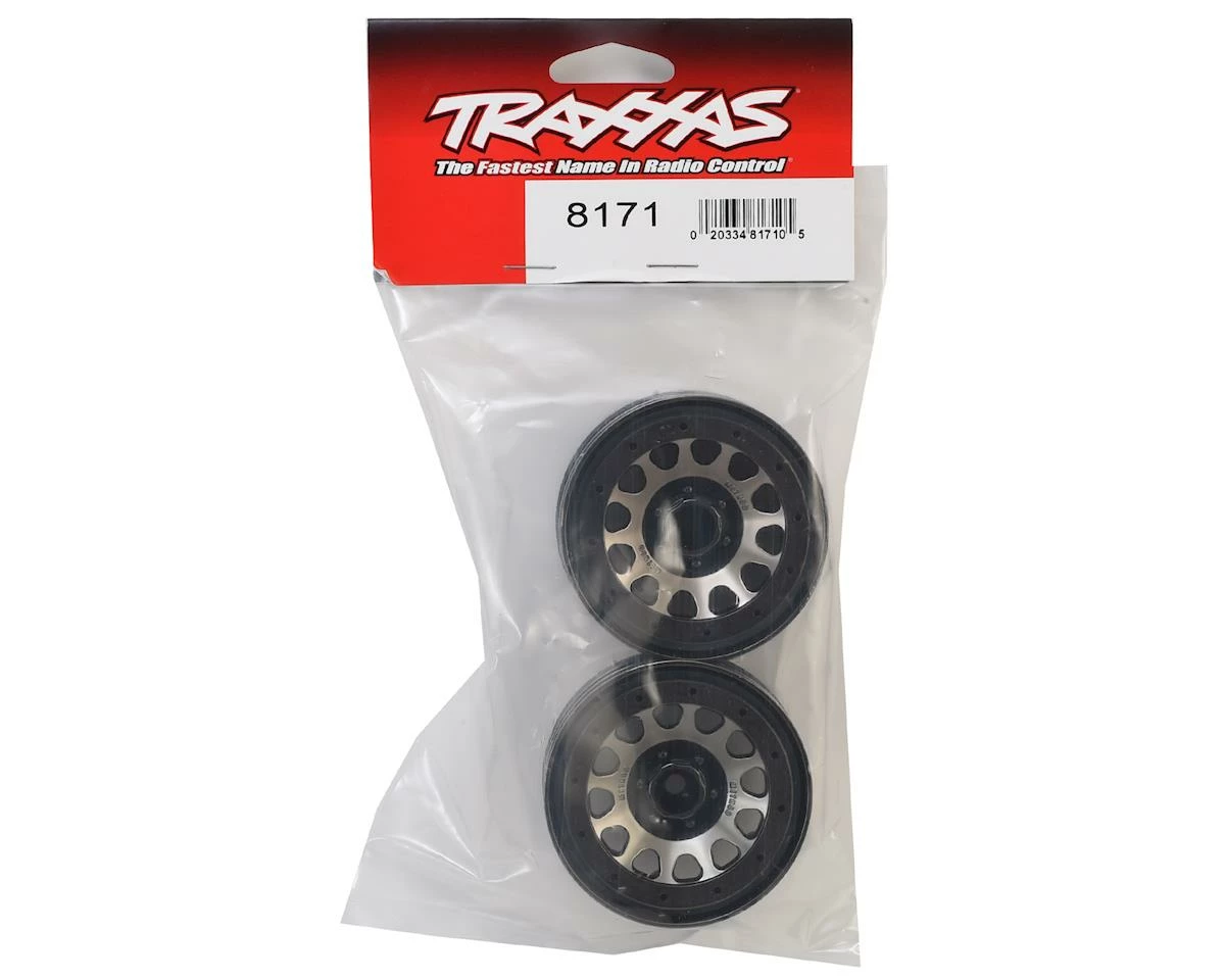 Traxxas Method 105 2.2 Beadlock Wheels (Black Chrome) (2) - Image 3