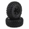 Traxxas TRX-4 Pre-Mounted Canyon Trail 2.2" Crawler Tires (Black) (2) W/Sport Wheels & 12mm Hex