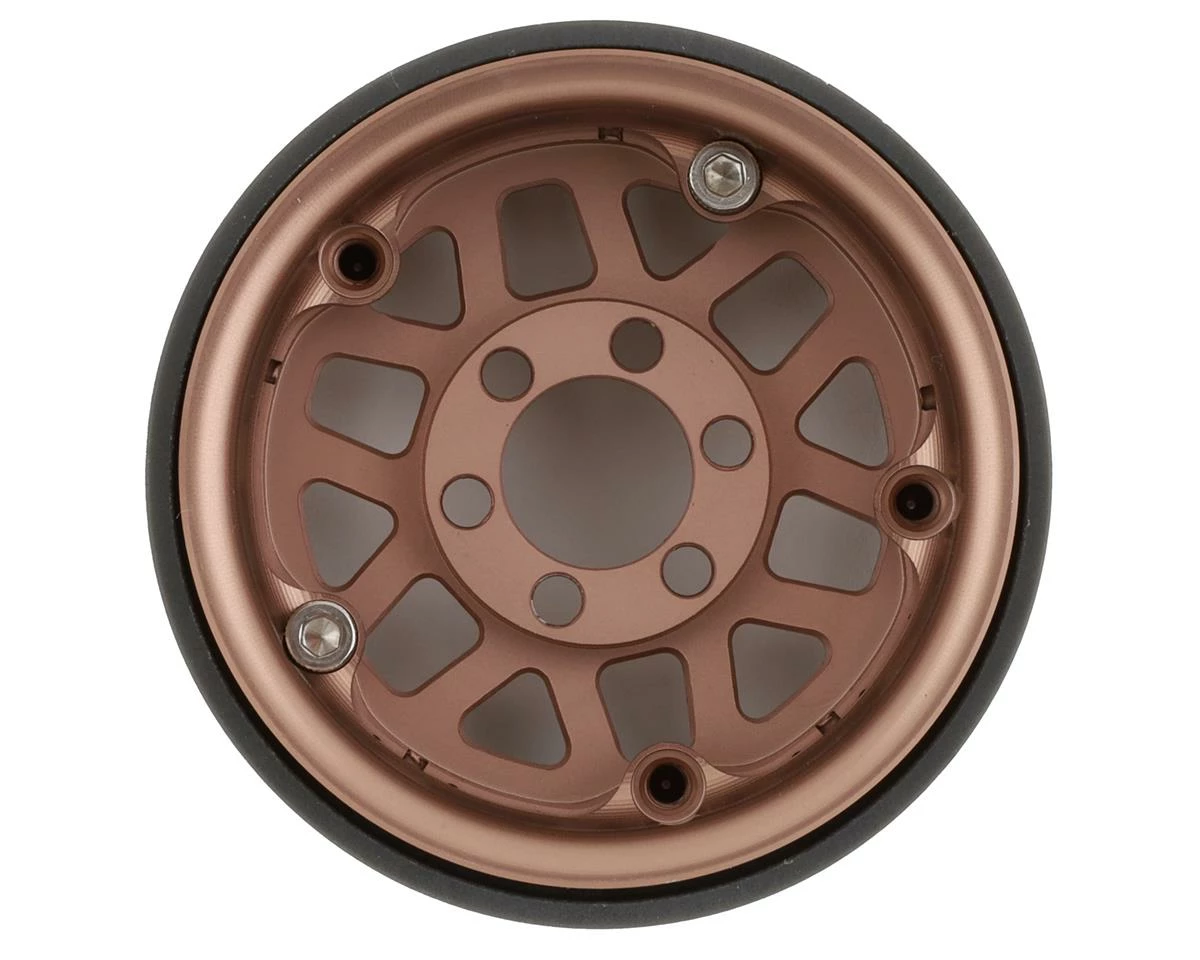 Vanquish Products KMC 1.9" XD229 Machete V2 Beadlock Crawler Wheels (Bronze) (2) - Image 3