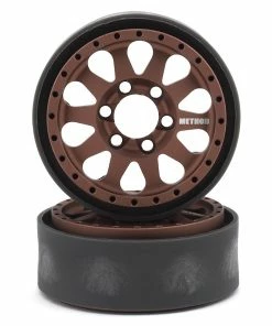 Vanquish Products Method 101 V2 1.9" Beadlock Crawler Wheels (Bronze/Black) (2)