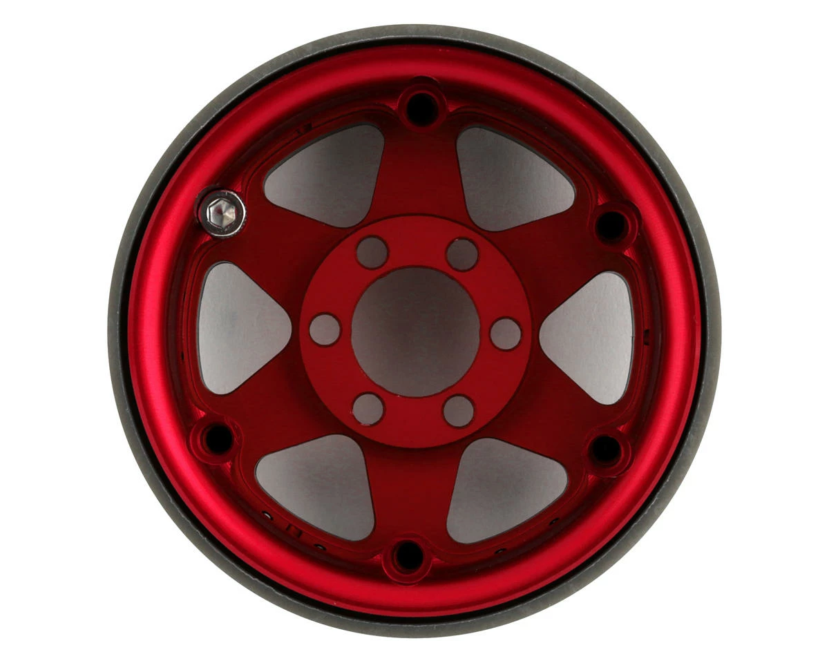 Vanquish Products Method MR310 1.9" Beadlock Crawler Wheels (Red) (2) - Image 2