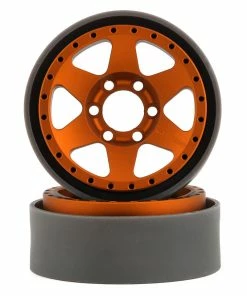Vanquish Products Method MR310 1.9" Beadlock Crawler Wheels (Orange) (2)