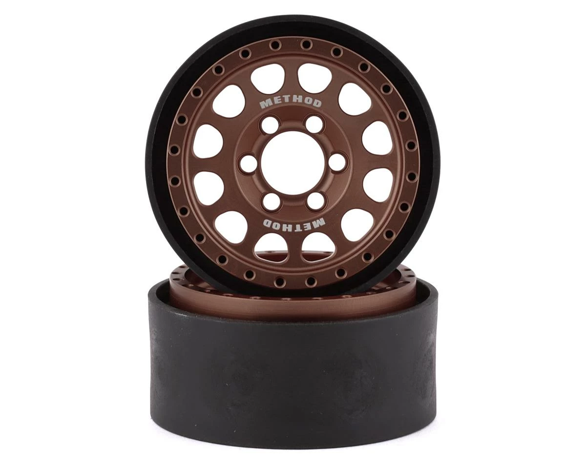 Vanquish Products Method 105 1.9" Beadlock Crawler Wheels (2) (Bronze)