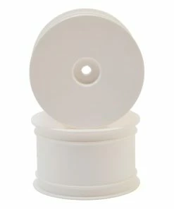 Xray 12mm Hex V2 "Aerodisk" 1/10 Rear Buggy Wheels (White) (2) (XB2/XB4)