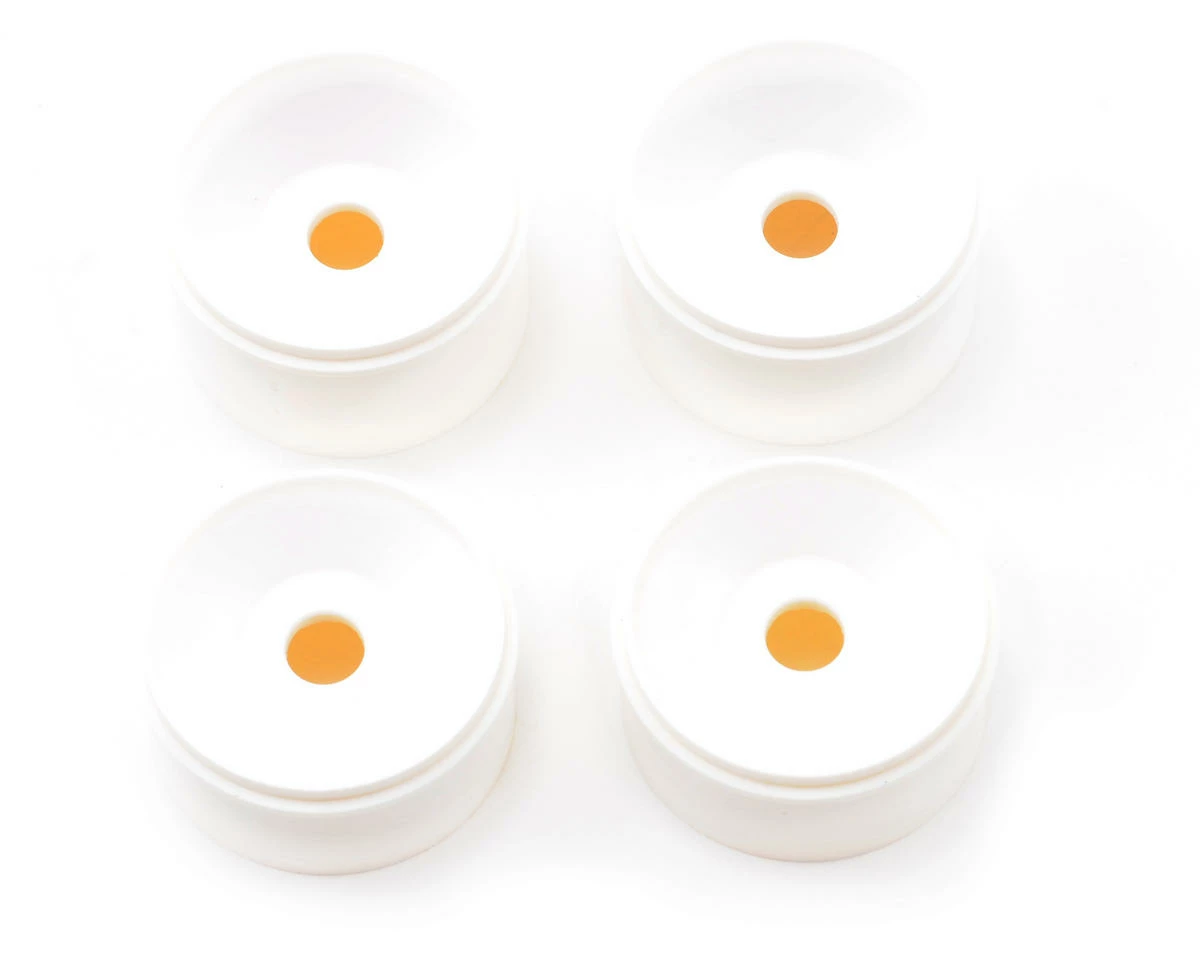 Xray 9mm Hex M18 Pro Aerodisk Rubber Tire Wheel (4) (White)