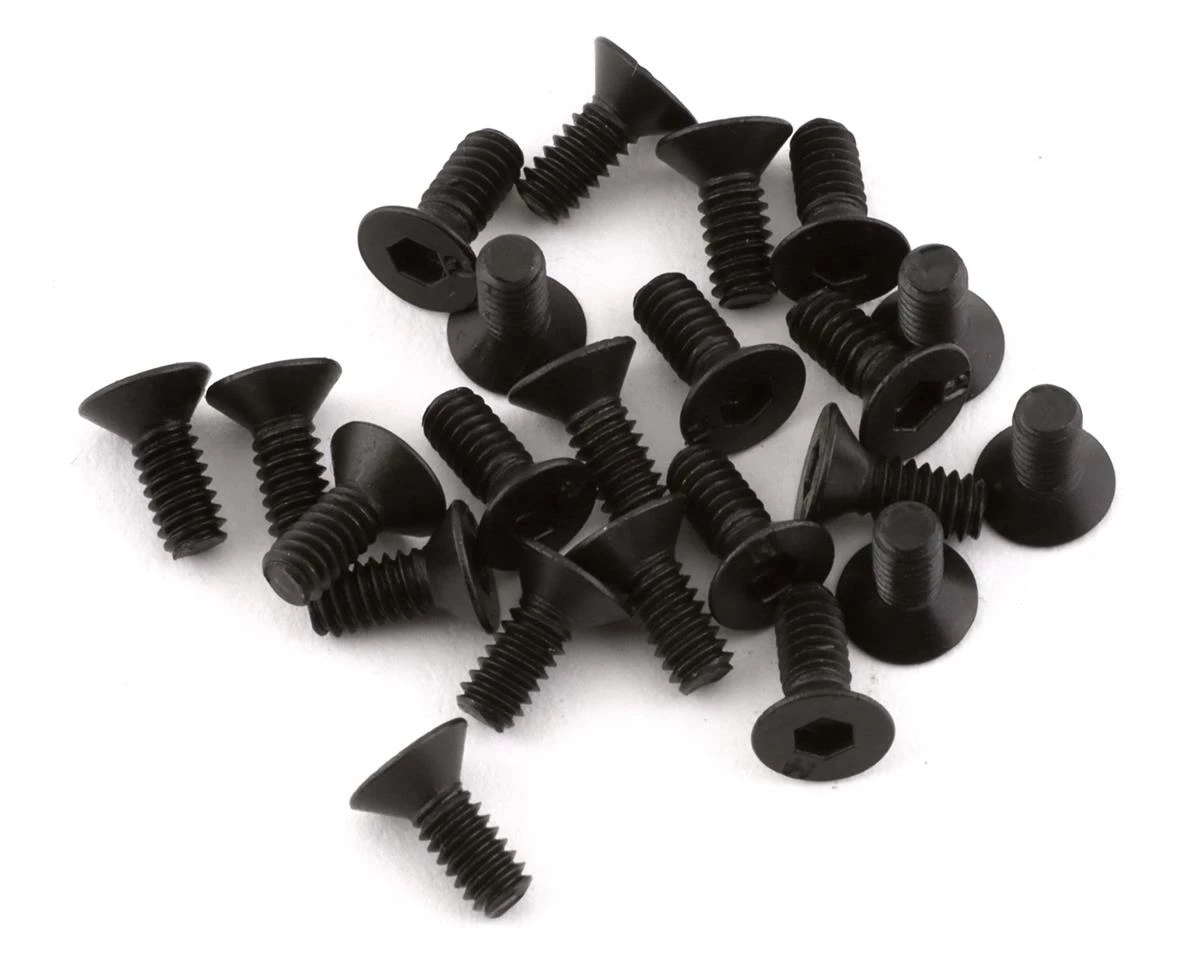 YEAH RACING SCX24 1.0" Aluminum 5 Spoke Slotted Beadlock Wheels (Silver) (4) - Image 3