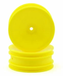 Yokomo 12mm Hex 2WD Front Buggy Wheels (Yellow) (2) (YZ-2/B-MAX2)
