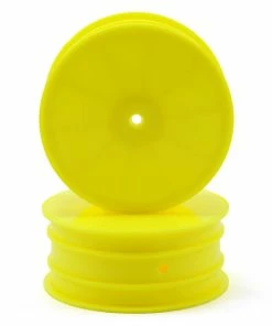 Yokomo 12mm Hex 1/10 4WD Front Buggy Wheels (Yellow) (2) (YZ-4/B-MAX4)