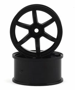 Yokomo 12mm Hex Racing Performer Drift Wheels (Black) (2) (8mm Offset)